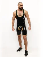 Sexy Latex Hero Suit For Men