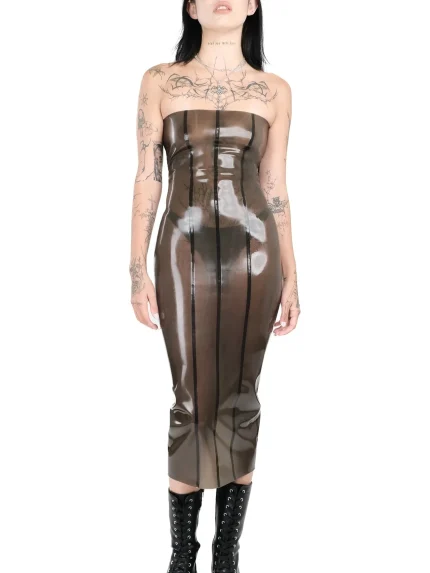 Latex Ryder Midi Dress