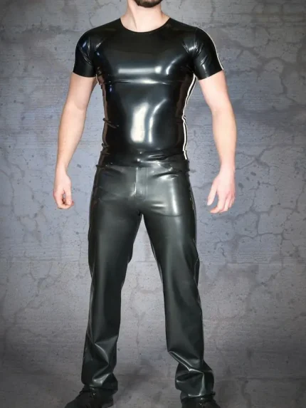 Men??s Classic Latex Trousers