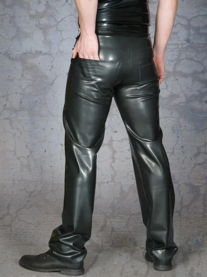 Men??s Classic Latex Trousers