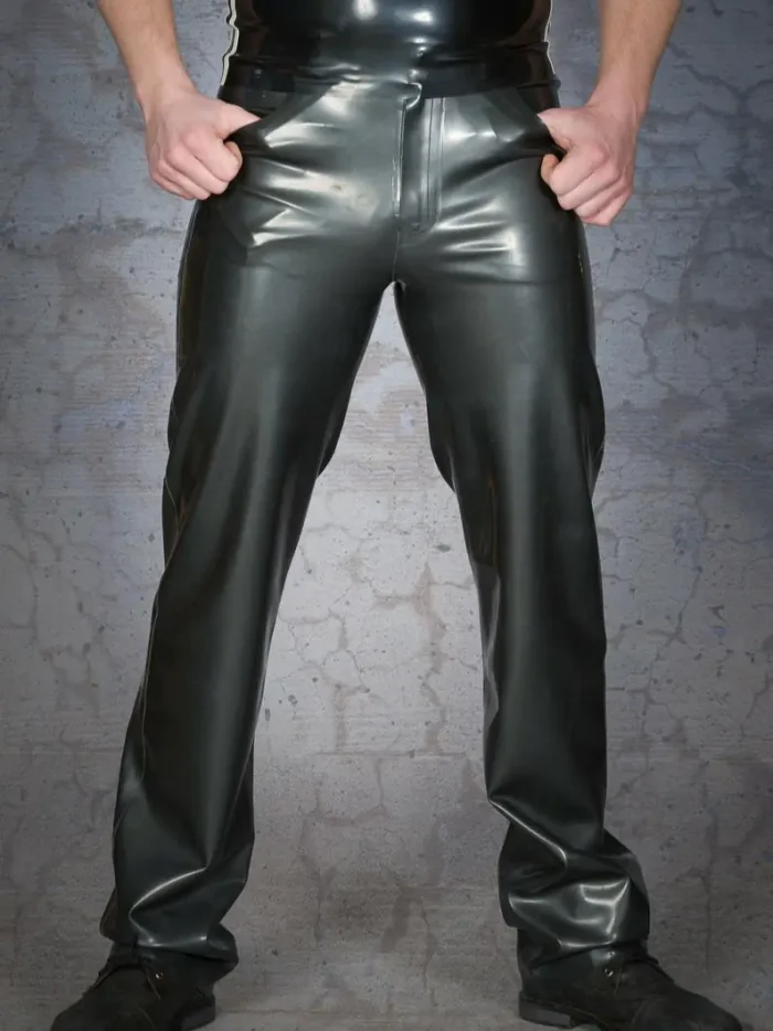 Men??s Classic Latex Trousers
