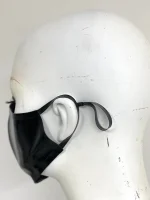 Black Latex Mouth Mask