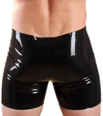 Sexy Tight Latex Boxer Shorts