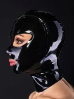 Latex Hood with Cat Ears