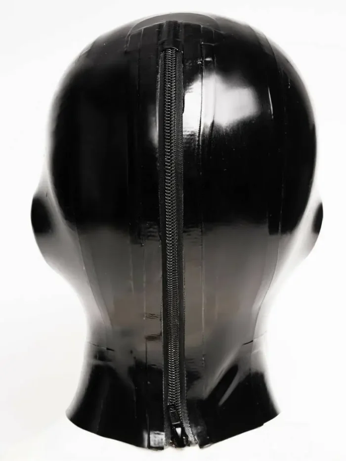 Shiny Latex Animal Style Mask with Fun Design