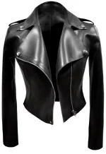 Latex Biker jacket