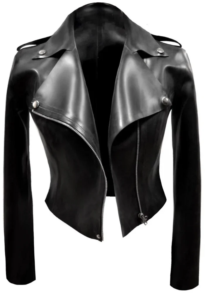 Latex Biker jacket