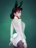 Latex Bunny Girl Bodysuit