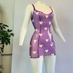 Latex Esme Skater Dress