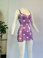 Latex Lucie Heart Dress