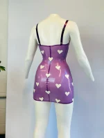 Latex Lucie Heart Dress