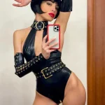 Latex Leopard Knickers