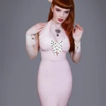 Latex Cow pasties (a pair).