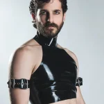 Latex Neck corset