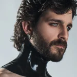 Latex Bat hood