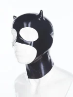 Latex Bat hood