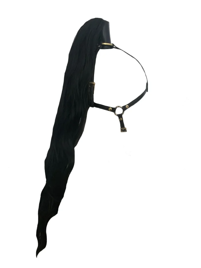 Latex Valentina Face Harness