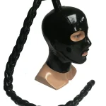 Latex LATEX MASK MOHAWK WITH CAT EYES