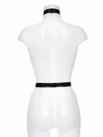 Latex Alice Belt Gold