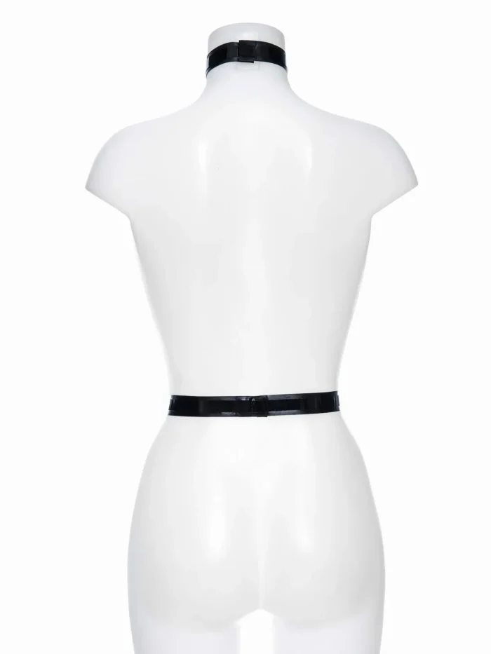 Latex Alice Belt Gold