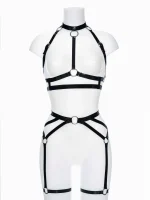 Latex Alice Harness SET
