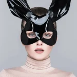 Latex Bastet Cat Mask