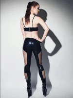 Latex Futuriste Leggings