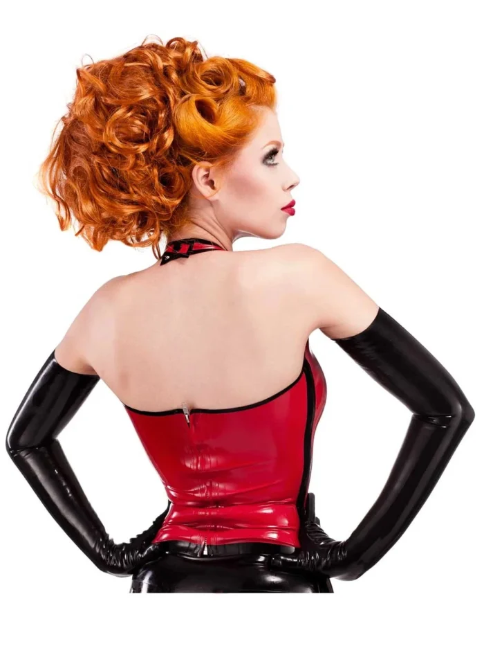 Latex Carnivale Halter Top