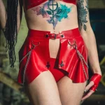 Latex Design skirt pencil skirt