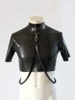 Latex Top Gothic Vibe Men