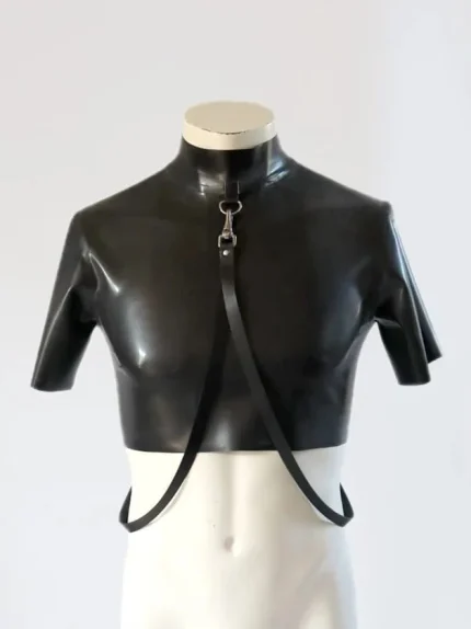 Latex Top Gothic Vibe Men