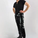 Latex Shorts Gothic Vibe