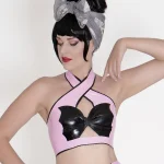 Latex Maid Bra Top