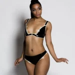 Latex Lillian Bikini top