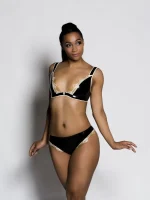 Latex Maid Bra Top