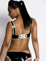 Latex Maid Bra Top