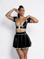 Latex Maid Skirt