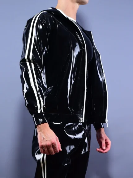 Latex Trackline Hoodie