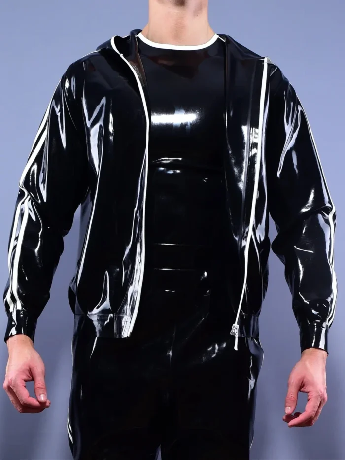 Latex Trackline Hoodie