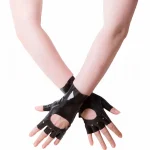 Latex Black Buckle Kilt