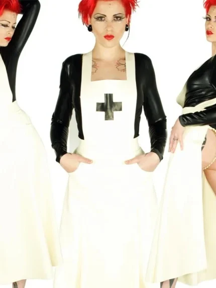Latex 40'S Nurses Apron