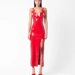 Latex Annamaria Dress Black