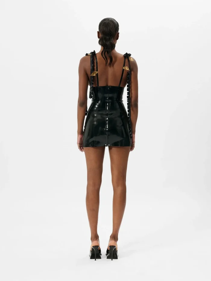 Latex Annamaria Dress Black