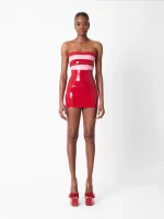 Latex Lonnie Dress Pink