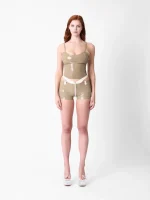 Latex Salta Shorts Taupe
