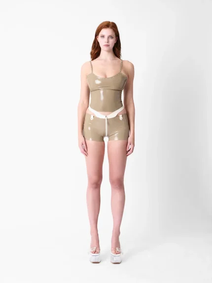 Latex Salta Shorts Taupe