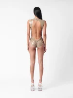Latex Bronx Bodysuit Taupe