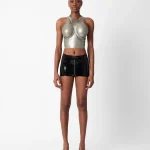Latex Bronx Bodysuit Taupe