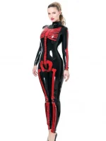 Latex Palermo Skeleton Rubber Catsuit