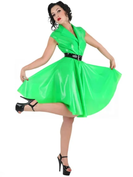 Latex Retro Dress